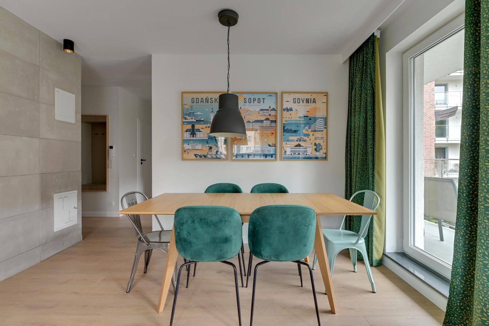 Blue Mandarin Marina Appartement Gdańsk Kamer foto